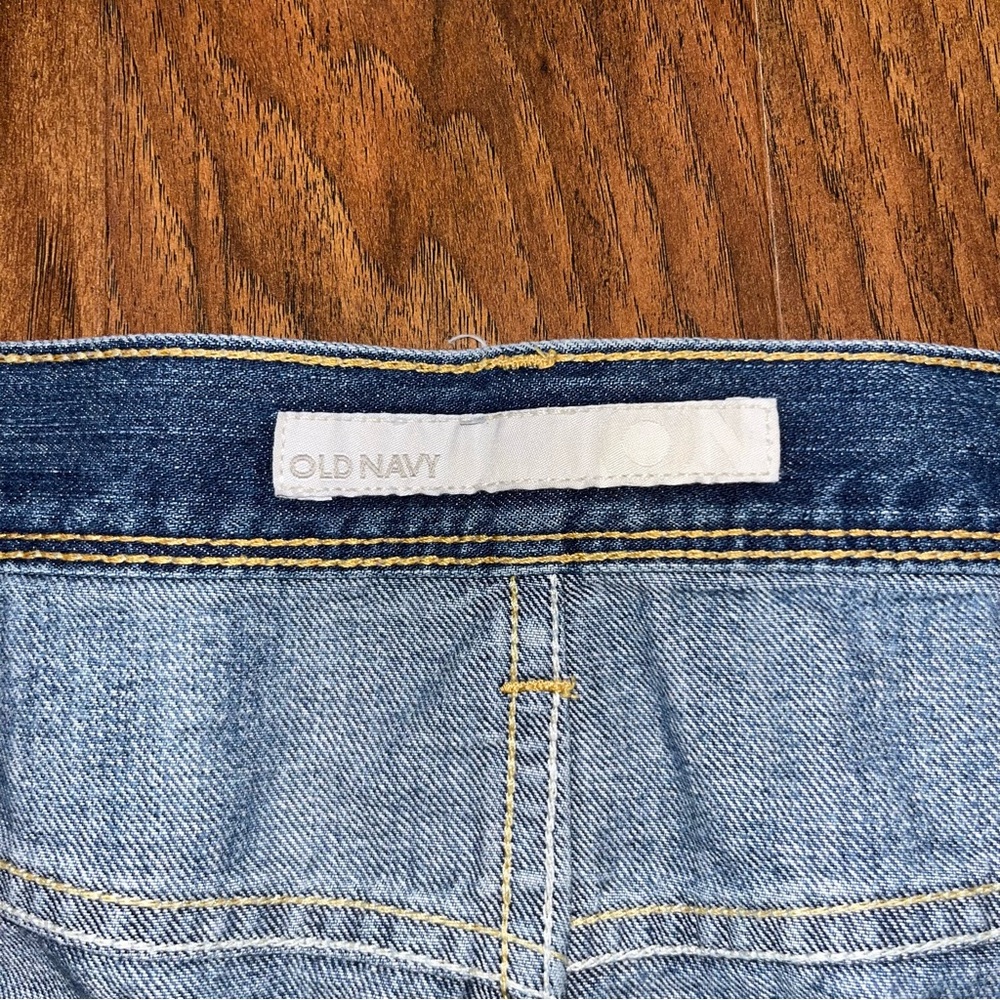 Old Navy Blue Casual Mini Denim Skirt Women’s 16 - Picture 5 of 8